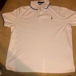 White Ralph Lauren polo